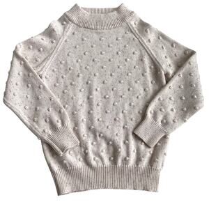 Jamie Kay Dotty Knit Popcorn Sweater - Pastel Fleck - 8